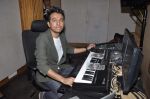 at the Music recording for Hanju in Soundbox, Mumbai on 16th Dec 2013